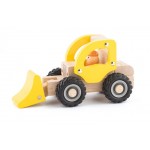 Masinuta din lemn Excavator Buldozer cu cupa